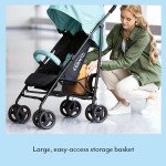 Graco TraveLite Lightweight Compact Pushchair - Black/Grey