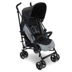 My Babiie MB02 Lightweight Travel Stroller - Black/Grey