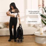 Alivio Compact Folding Baby Stroller with Mosquito Net