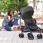 Graco TraveLite Lightweight Compact Pushchair - Black/Grey