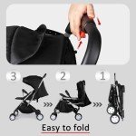 Compact Lightweight Foldable Baby Stroller for Travel