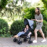 Graco EZLite Lightweight Stroller - Midnight Black