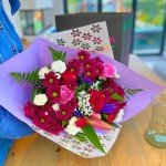 Stunning Mixed Fresh Flower Bouquet with Red Rose
