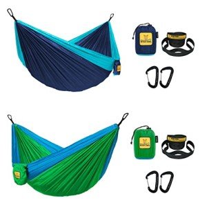 Wise Owl Outfitters Duo Camping Hammocks Set