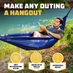 Wise Owl 4-in-1 Camping Hammock & Shelter Set