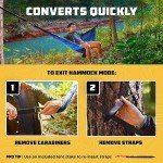 Wise Owl 4-in-1 Camping Hammock & Shelter Set