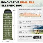 KingCamp Ultralight Compact Cold Weather Sleeping Bag