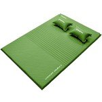 KingCamp Double Self-Inflating Sleeping Pad with Pillows