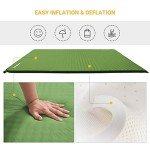 KingCamp Double Self-Inflating Sleeping Pad with Pillows
