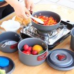 15-Piece Lightweight Aluminum Camping Cookware Set