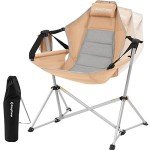 KingCamp Adjustable Hammock Chair with Cup Holder