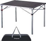 KingCamp Folding Aluminum Picnic and Camping Table