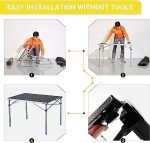 KingCamp Folding Aluminum Picnic and Camping Table