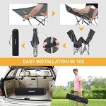 KingCamp Heavy Duty Portable Camping Cot for Adults