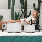 KingCamp Foldable Reclining Lounge Chairs - 2 Pack