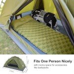 Night Cat Lightweight 1-2 Person Camping Tent