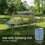 Night Cat Pop-up Mosquito Tent for One Person