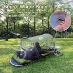 Night Cat Pop-up Mosquito Tent for One Person