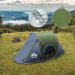 Night Cat Waterproof Pop-Up Tent for Camping