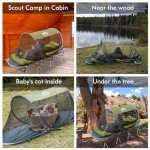 Night Cat Pop-up Mosquito Tent for One Person
