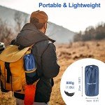 Night Cat Inflatable Sleeping Pad with Pillow 77"x25.5