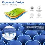 Night Cat Inflatable Sleeping Pad with Pillow 77"x25.5