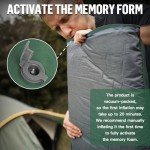 Night Cat Self-Inflating Sleeping Pad for Camping