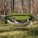 Lightweight 4-in-1 Camping Hammock Tent with Tarp