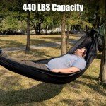 Lightweight 4-in-1 Camping Hammock Tent with Tarp