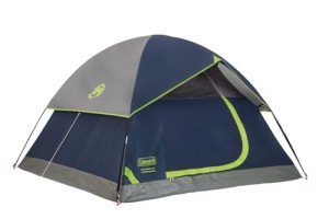 Coleman Sundome 3-Person Weatherproof Tent Easy Setup