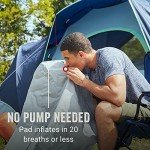 Coleman Inflatable Camp Sleeping Pad with Carry Bag