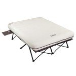 Coleman Queen Airbed Cot with Pump & Side Table