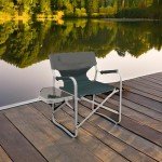 Coleman Elite Folding Camp Chair with Side Table