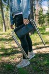 Stansport Portable Folding Camp Stool - 15" High