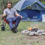 Coleman Quad Camping Chair with Cooling Mesh Back