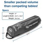 Big Agnes Woodchuck Ultralight Camping Table