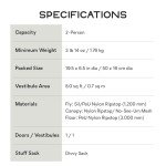 NEMO Kunai 2-Person 3-4 Season Backpacking Tent