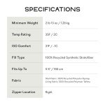 NEMO Tempo Synthetic Sleeping Bags for All Seasons