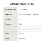 NEMO Switchback Foam Sleeping Pad - Sunset Orange