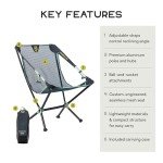 NEMO Moonlite Reclining Camp Chair - Lagoon