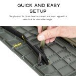 NEMO Moonlander Dual-Height Camping Table - Boreal