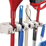 All-in-One Wall Mount Mop and Broom Holder
