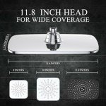 Veken 6-Mode High Pressure Rain Shower Head Combo