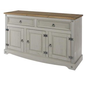 Large Industrial Style Sideboard Cabinet with Drawers