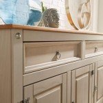 Large Industrial Style Sideboard Cabinet with Drawers