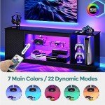 Bestier LED TV Stand for 55-65 Inch TVs