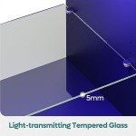 Bestier LED TV Stand for 55-65 Inch TVs