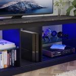 Modern 140CM TV Stand with RGB LED Lights