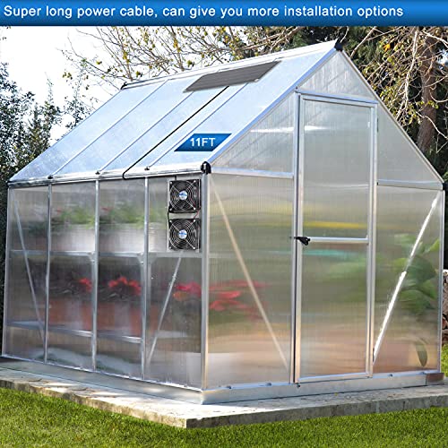 10W Solar Panel Fan Kit for Small Chicken Coops