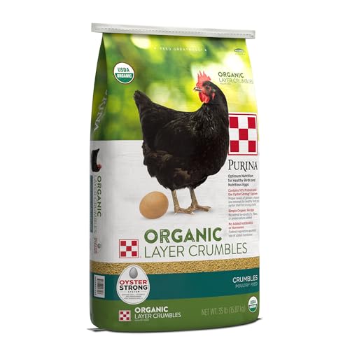 Organic Layer Crumbles Chicken Feed - 35 lb